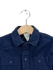 Vorschaubild 3 von Kinder Freizeithemd Gr. 110 Blau Casual Baumwolle