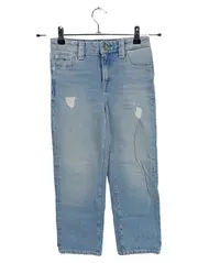 Vorschaubild 1 von Jeans Hose Kinder Mädchen Regular Fit Blau Gr. 140 Baumwolle Casual