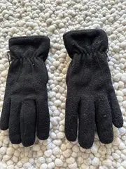 Vorschaubild 3 von Damen Sporthandschuhe Größe 8 Schwarz Fleece Handschuhe