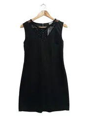 Vorschaubild 1 von Damen Freizeitkleid Gr. 38/M Schwarz Elegant Strasssteine