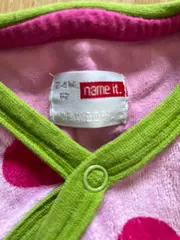 Vorschaubild 5 von Baby Body Mädchen Gr. 62 Rosa Baumwolle Tiermotive Knopfleiste