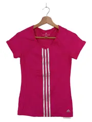 Vorschaubild 1 von Damen T-Shirt Sportlich Rosa Gr. 36/S Climacool