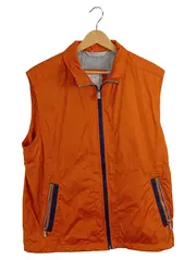 Vorschaubild 1 von Herren Weste ärmellos Sportlich Freizeit Orange Gr. 52 XL Polyester