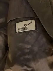Vorschaubild 2 von Casual Herren Mantel Gr. 52 XL Grau Klassisch Langmantel
