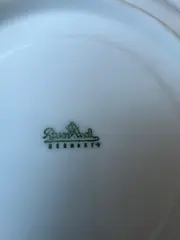 Vorschaubild 4 von Untertasse Unterteller Porzellan Blumenmuster Germany 16cm