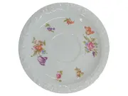 Vorschaubild 1 von Untertasse Unterteller Porzellan Blumenmuster Germany 16cm