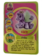 Vorschaubild 2 von Einhorn Prinz Elvin Spielfigur Mehrfarbig 5cm Figur mit Karte