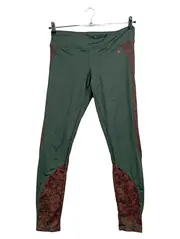 Vorschaubild 1 von Damen Jogginghose M Camouflage Grün Sportlich Polyester Elasthan