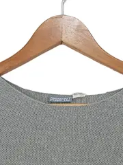 Vorschaubild 2 von Kinder Langarmshirt Grau Gr. 134/140 Casual Baumwolle