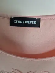 Vorschaubild 4 von Kinder Langarmshirt Rosa Gr. 116 Blumen Schmetterlinge Print