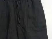 Vorschaubild 6 von Damen Stoffhose Gr. 40 Schwarz Leinen Casual