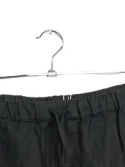 Vorschaubild 2 von Damen Stoffhose Gr. 40 Schwarz Leinen Casual