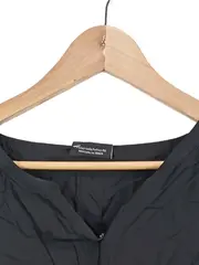 Vorschaubild 5 von Damen Hemdbluse Schwarz Einheitsgröße Casual 3/4-Arm