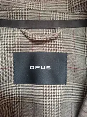 Vorschaubild 2 von Damen Blazer Gr. 34/XS Kariert Beige Braun Business Sakko