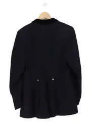 Vorschaubild 2 von Turnierjacket Damen Gr. 44/XXL Blau Wolle Sportlich Elegant Reitsport