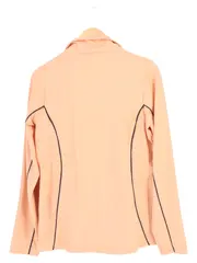 Vorschaubild 2 von Damen Trainingsjacke Gr. 42 XL Orange Sportlich Reißverschluss