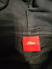 Vorschaubild 8 von Kinder Kapuzenpullover Blau Gr. 176 Casual Hoodie mit Aufdruck Streifen