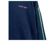 Vorschaubild 5 von Kinder Kapuzenpullover Blau Gr. 176 Casual Hoodie mit Aufdruck Streifen