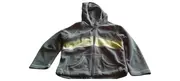 Vorschaubild 1 von Kinder Kapuzenpullover Fleecejacke Grau Gr. 104 Outdoor Casual