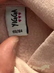 Vorschaubild 5 von Kapuzenpullover Kleid Kinder Gr. 158, 164 Rosa Pferde Hoodie