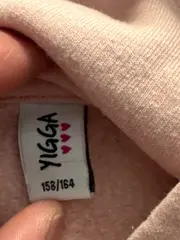 Vorschaubild 4 von Kapuzenpullover Kleid Kinder Gr. 158, 164 Rosa Pferde Hoodie