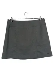 Vorschaubild 1 von A-Linienrock Damen Grau Uni Midirock Gr. 44 XXL