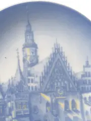 Vorschaubild 3 von Jahresteller 1981 Sammelteller Porzellan Blau Historisch 20cm