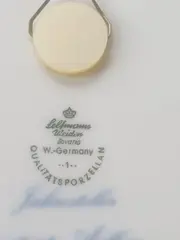 Vorschaubild 5 von Jahresteller 1981 Sammelteller Porzellan Blau Historisch 20cm