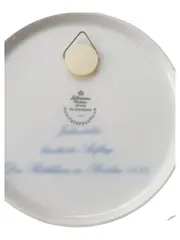 Vorschaubild 2 von Jahresteller 1981 Sammelteller Porzellan Blau Historisch 20cm