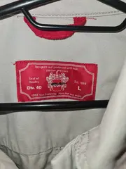 Vorschaubild 6 von EDC Damen Leichte Jacke Gr. 40/L Beige Casual Baumwolle Übergangsjacke