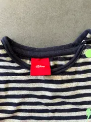 Vorschaubild 3 von Langarmshirt Jungen Gr. 80 Blau Gestreift Casual Baumwolle