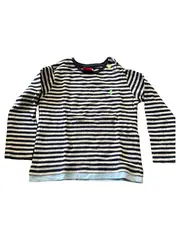 Vorschaubild 1 von Langarmshirt Jungen Gr. 80 Blau Gestreift Casual Baumwolle
