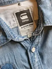 Vorschaubild 4 von Herren Freizeithemd S Blau Casual Baumwolle Hemd