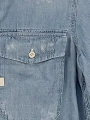 Vorschaubild 3 von Herren Freizeithemd S Blau Casual Baumwolle Hemd