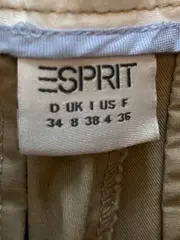 Vorschaubild 3 von Stoffhose Damen Gr. 34 Beige Chino Bootcut Baumwolle