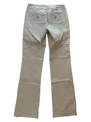 Vorschaubild 4 von Stoffhose Damen Gr. 34 Beige Chino Bootcut Baumwolle
