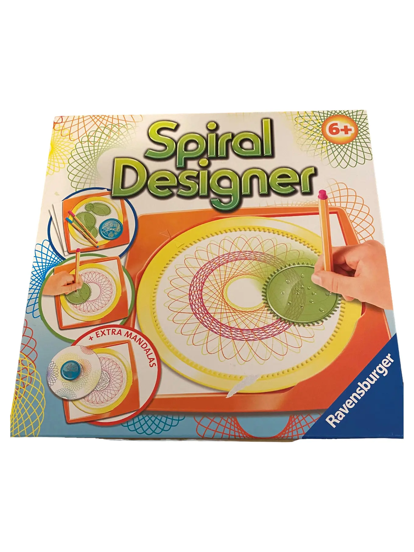 RAVENSBURGER Spiral Designer Kreativ Bastelset Kinder Mandala Zeichenset Mehrfarbig