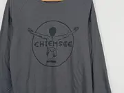 Vorschaubild 3 von Herren Langarmshirt Grau L Casual Baumwolle