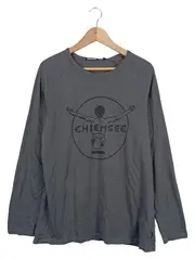 Vorschaubild 1 von Herren Langarmshirt Grau L Casual Baumwolle