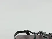 Vorschaubild 3 von Damen Sandalen Riemchensandalen schwarz Gr. 39 Leder Zierring