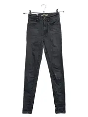 Vorschaubild 1 von Mile High Super Skinny Jeans Damen W24 Grau High Waist