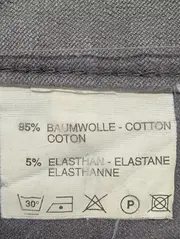 Vorschaubild 5 von Damen Jeans Straight Leg Grau Gr. S W28/36 Casual