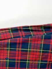 Vorschaubild 3 von Hemd XXL Kariert Slim Fit Button-Down Rot Blau Herren