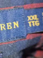 Vorschaubild 6 von Hemd XXL Kariert Slim Fit Button-Down Rot Blau Herren