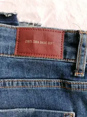 Vorschaubild 2 von Z1975 Basic Dept Destroyed Jeans Damen Blau Gr. W29 L27