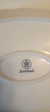 Vorschaubild 2 von Zwiebelmuster Servierplatte oval 34cm Porzellan Blau Weiß
