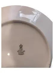 Vorschaubild 4 von Frühstücksteller Retro Blumenmuster Weiß Porzellan Teller