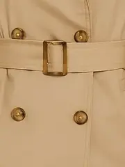 Vorschaubild 2 von Trenchcoat Damen Mantel Beige Gr. 36/S Klassisch