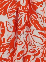 Vorschaubild 2 von Damen Jogginghose Gr. 46 Mehrfarbig Florales Muster Casual Freizeit