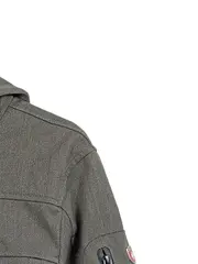 Vorschaubild 2 von Herren Outdoorjacke Grau Gr. 48/M Polyester Viskose